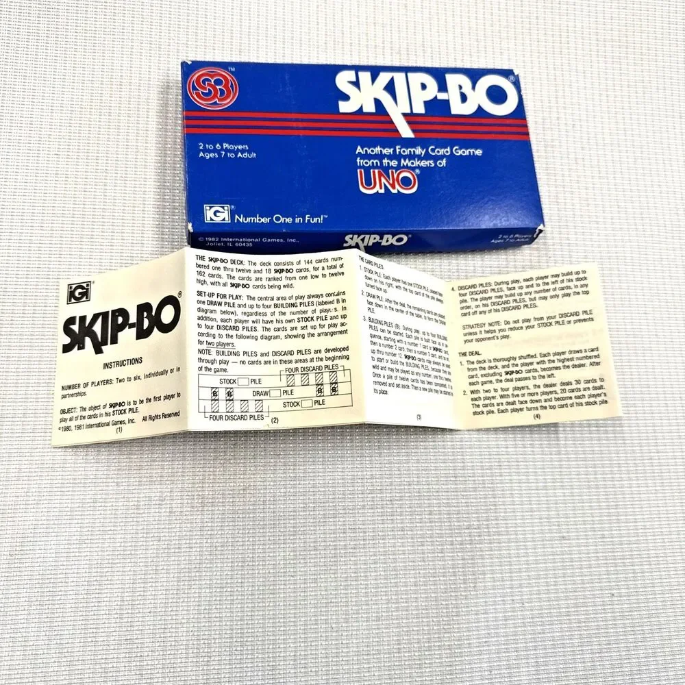 Skip-Bo step back